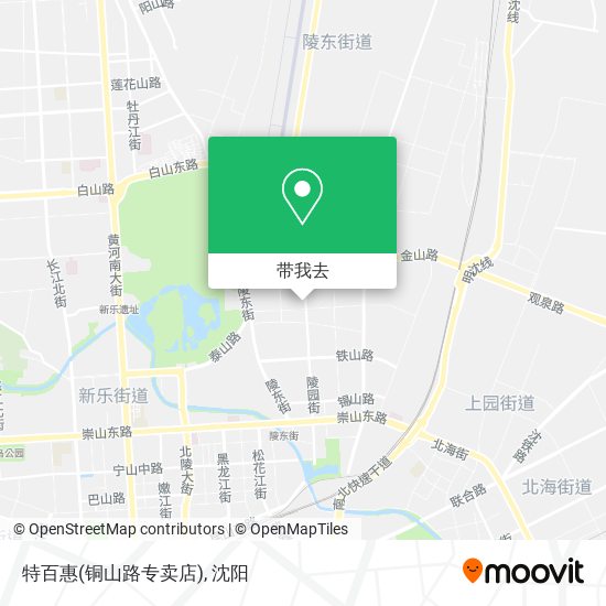 特百惠(铜山路专卖店)地图