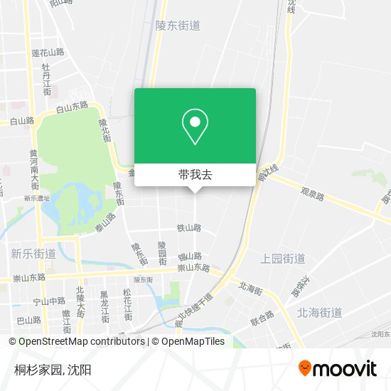 桐杉家园地图