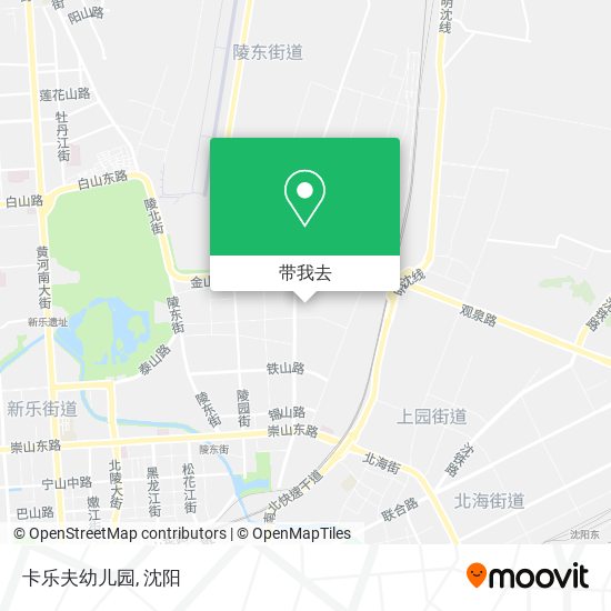 卡乐夫幼儿园地图