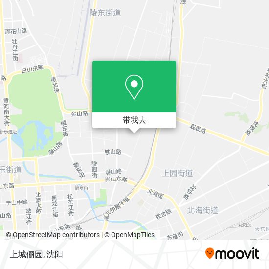 上城俪园地图