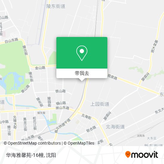华海雅馨苑-16幢地图