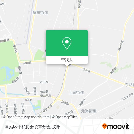 皇姑区个私协会陵东分会地图