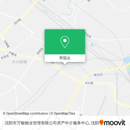 沈阳市万银物业管理有限公司房产中介服务中心地图