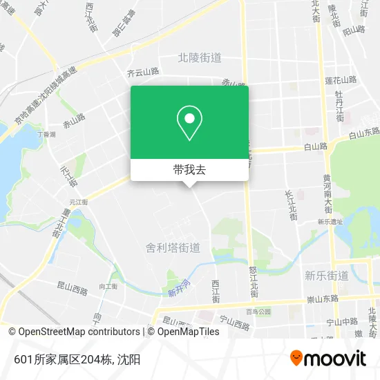 601所家属区204栋地图