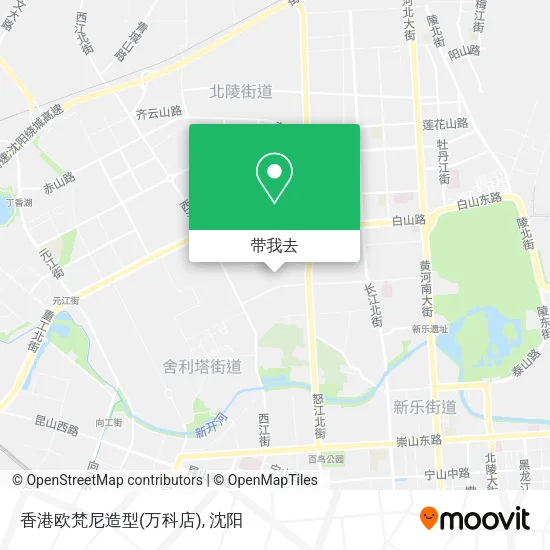 香港欧梵尼造型(万科店)地图