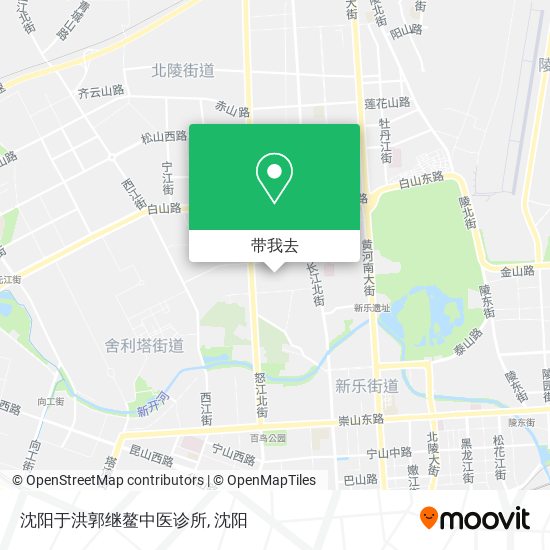 沈阳于洪郭继鳌中医诊所地图