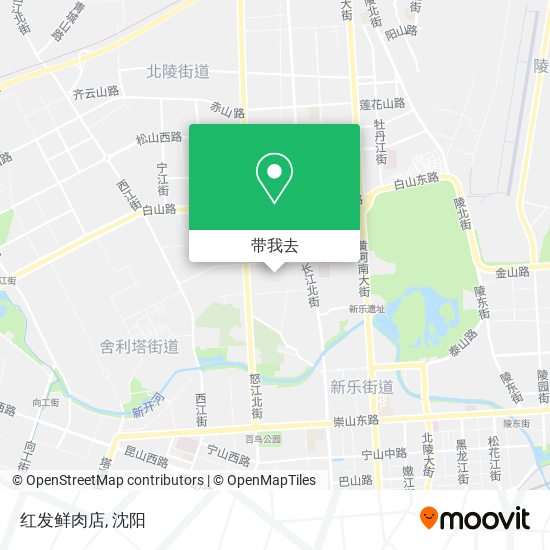 红发鲜肉店地图