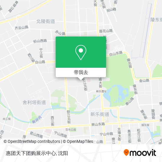 惠团天下团购展示中心地图