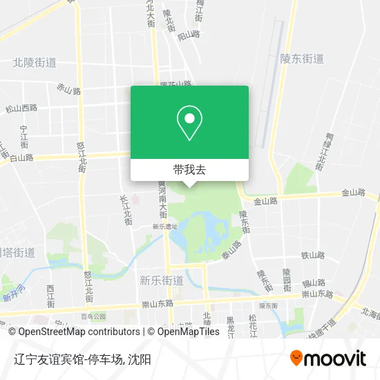 辽宁友谊宾馆-停车场地图