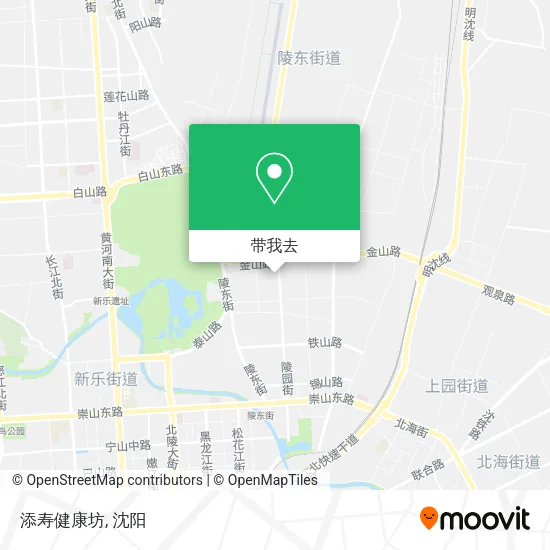 添寿健康坊地图