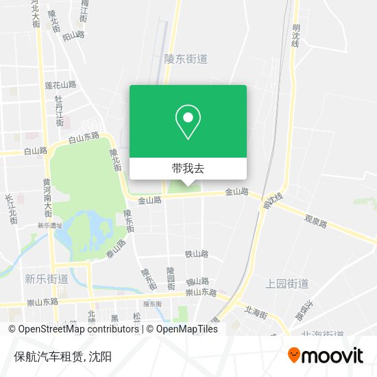 保航汽车租赁地图