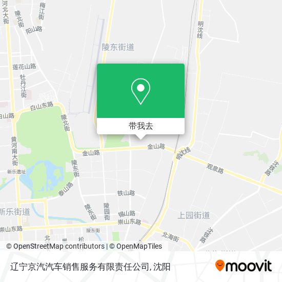 辽宁京汽汽车销售服务有限责任公司地图