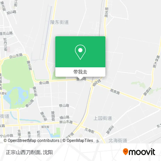 正宗山西刀削面地图