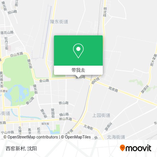 西窑新村地图