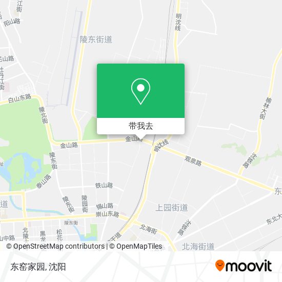 东窑家园地图