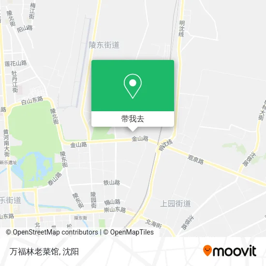 万福林老菜馆地图