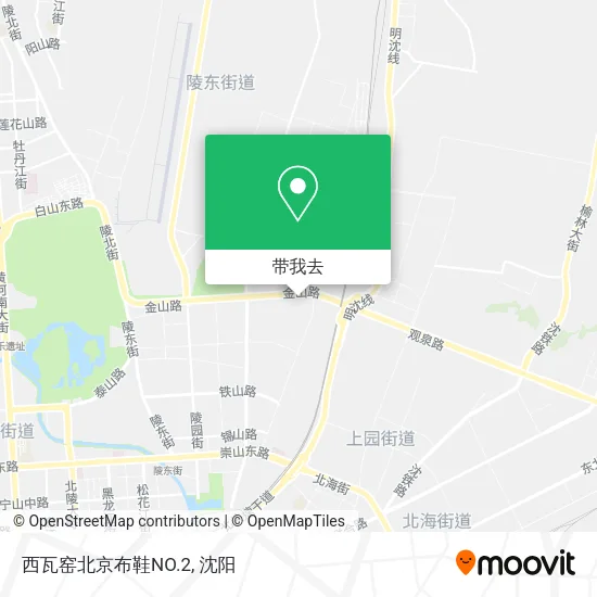 西瓦窑北京布鞋NO.2地图