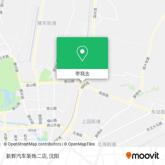 新辉汽车装饰二店地图