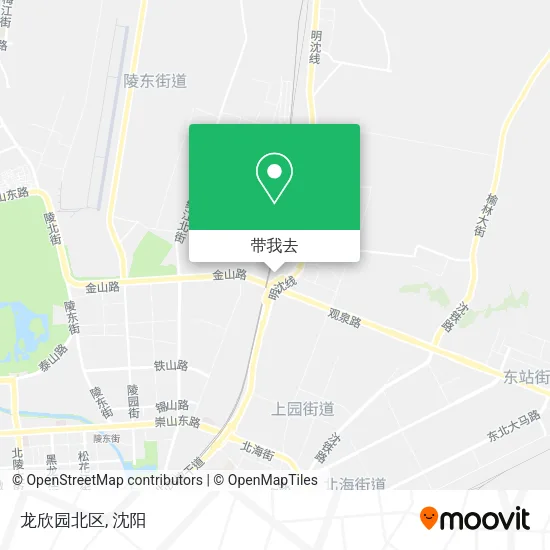 龙欣园北区地图