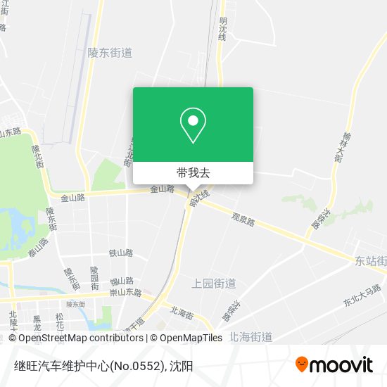 继旺汽车维护中心(No.0552)地图