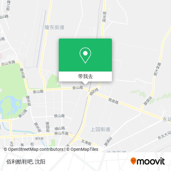 佰利酷鞋吧地图