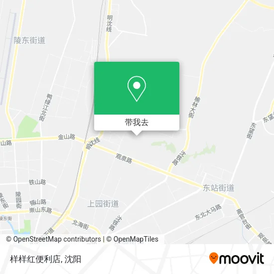 样样红便利店地图