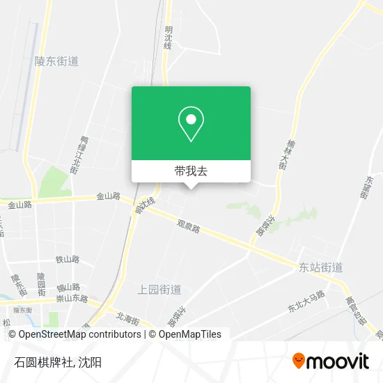 石圆棋牌社地图