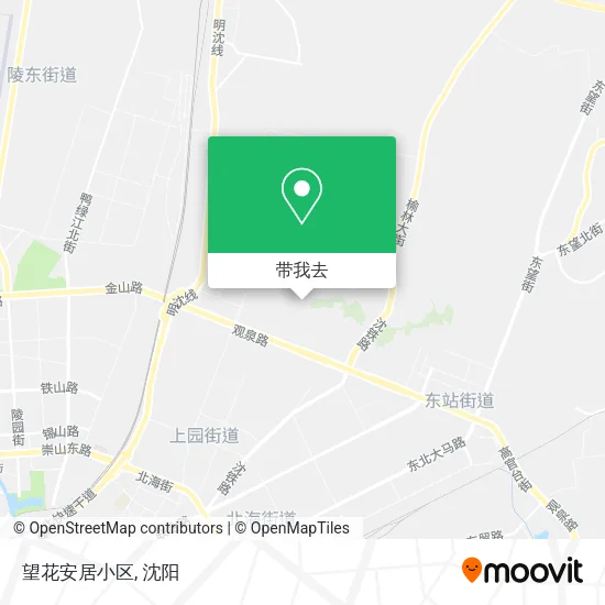 望花安居小区地图