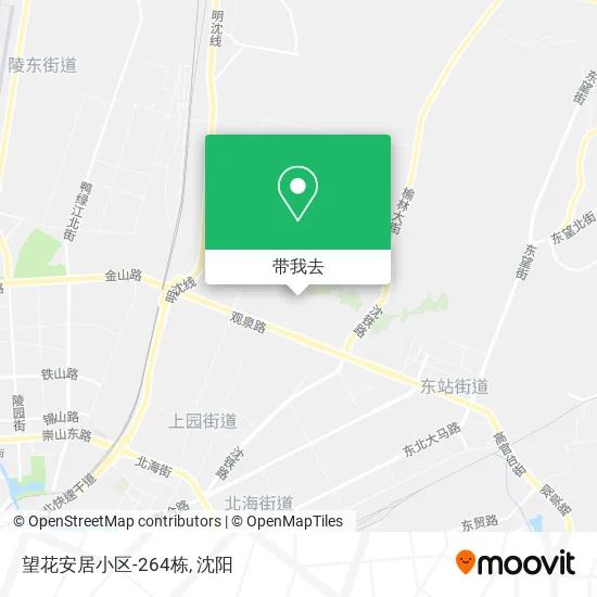 望花安居小区-264栋地图