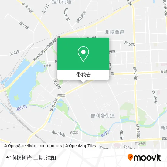 华润橡树湾-三期地图