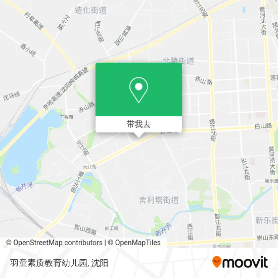 羽童素质教育幼儿园地图