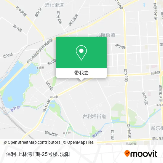 保利·上林湾1期-25号楼地图