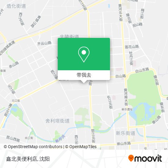 鑫北美便利店地图