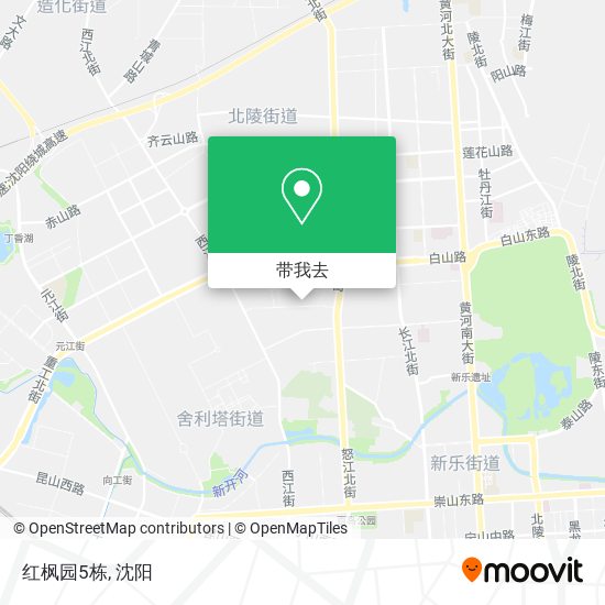 红枫园5栋地图