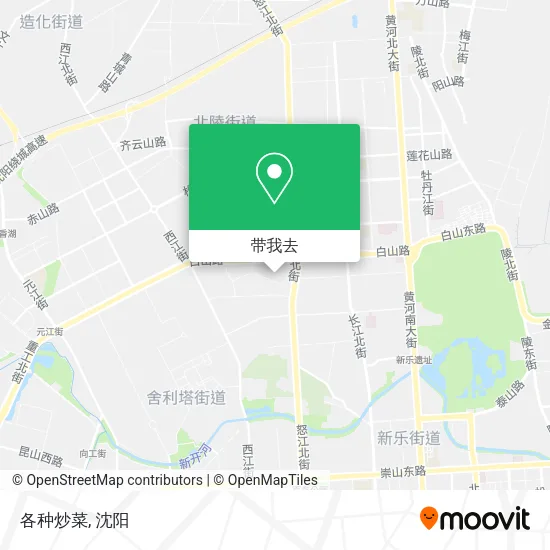 各种炒菜地图