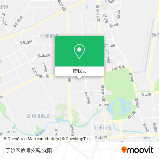 于洪区教师公寓地图