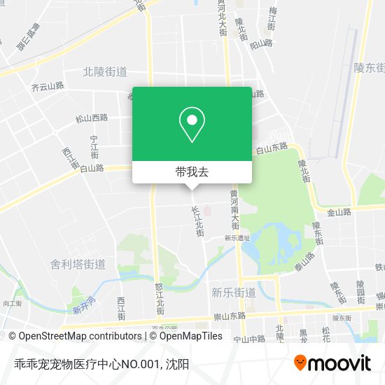 乖乖宠宠物医疗中心NO.001地图