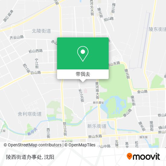 陵西街道办事处地图