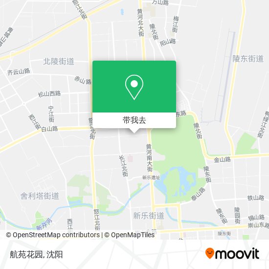 航苑花园地图