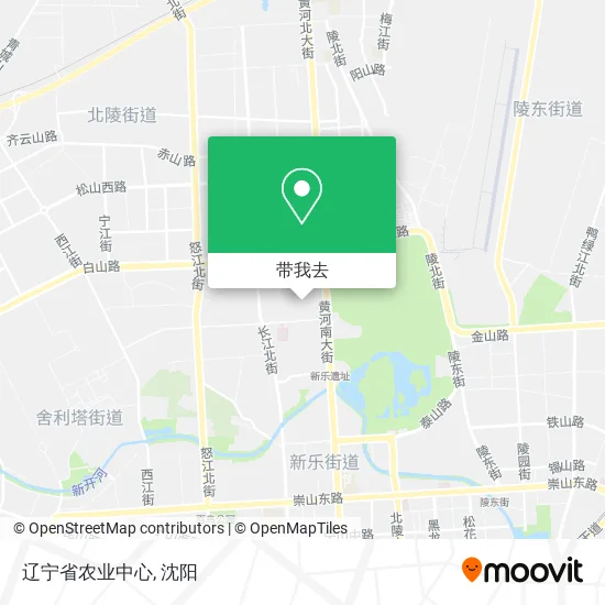 辽宁省农业中心地图