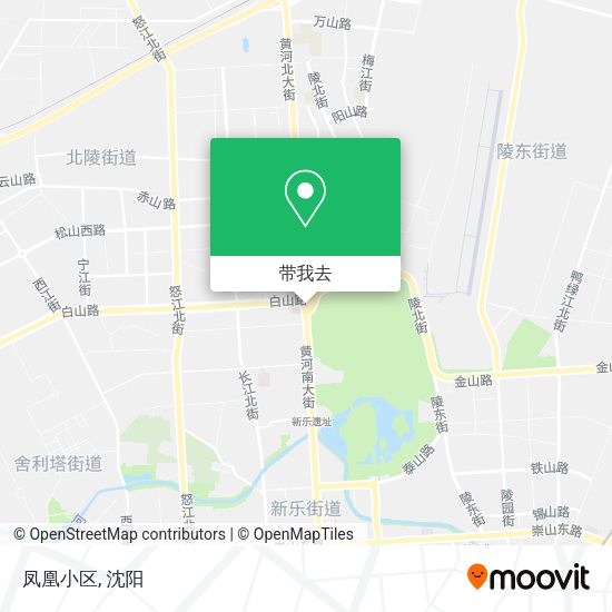 凤凰小区地图