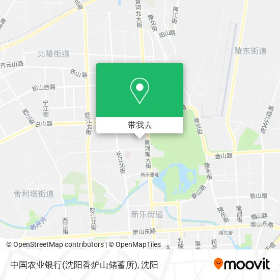 中国农业银行(沈阳香炉山储蓄所)地图
