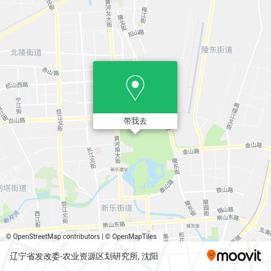 辽宁省发改委-农业资源区划研究所地图