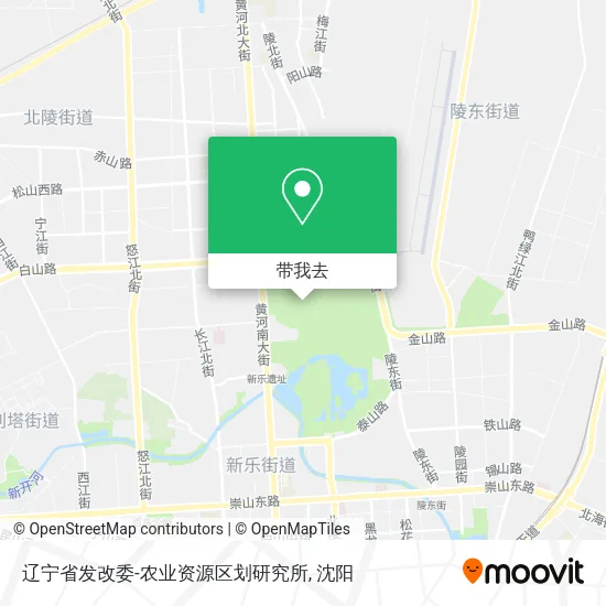 辽宁省发改委-农业资源区划研究所地图