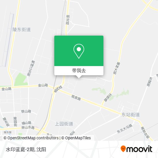 水印蓝庭-2期地图