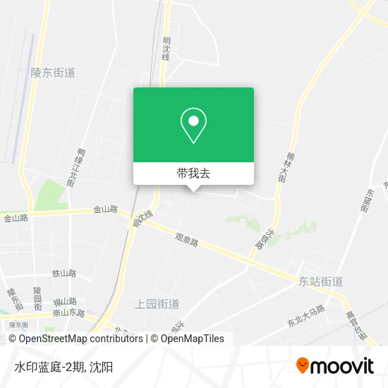 水印蓝庭-2期地图