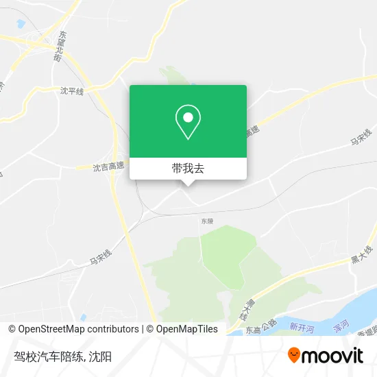 驾校汽车陪练地图