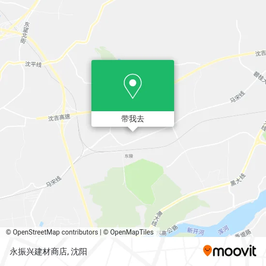 永振兴建材商店地图