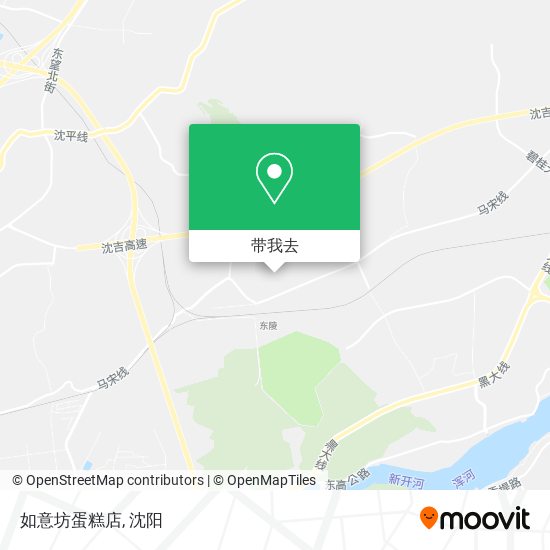 如意坊蛋糕店地图