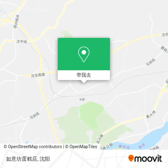 如意坊蛋糕店地图